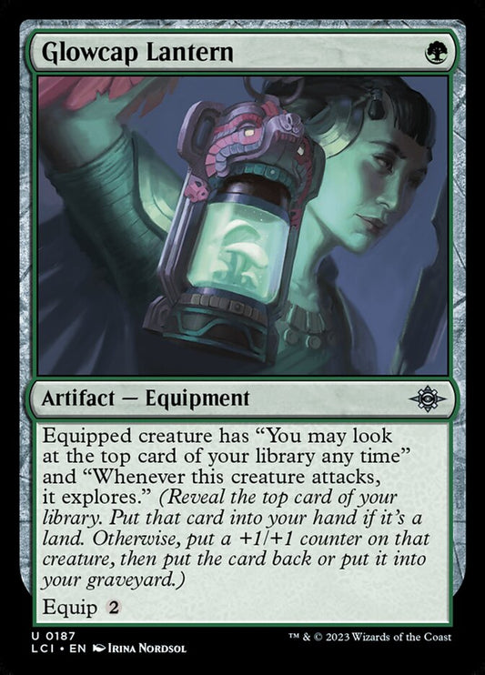 MTG Card Title: Glowcap Lantern LCI/187
