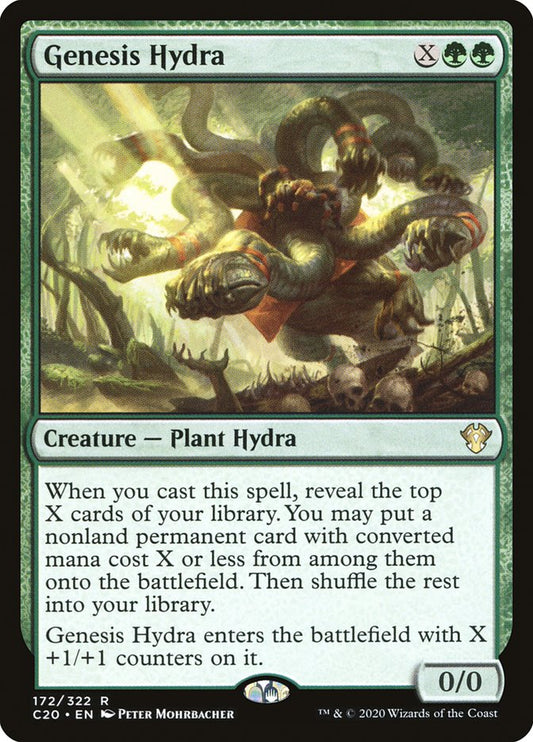 MTG Card Title: Genesis Hydra C20/172