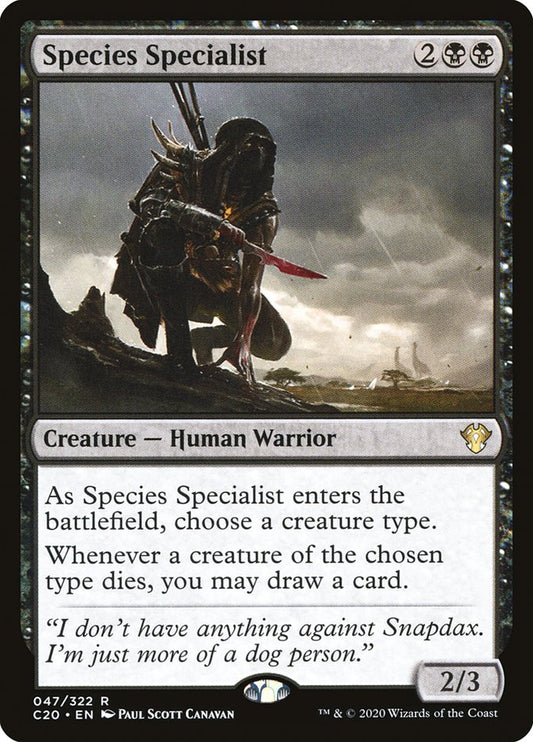 MTG Card Title: Species Specialist C20/47