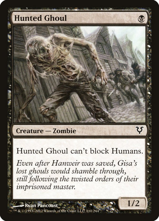 MTG Card Title: Hunted Ghoul AVR/110