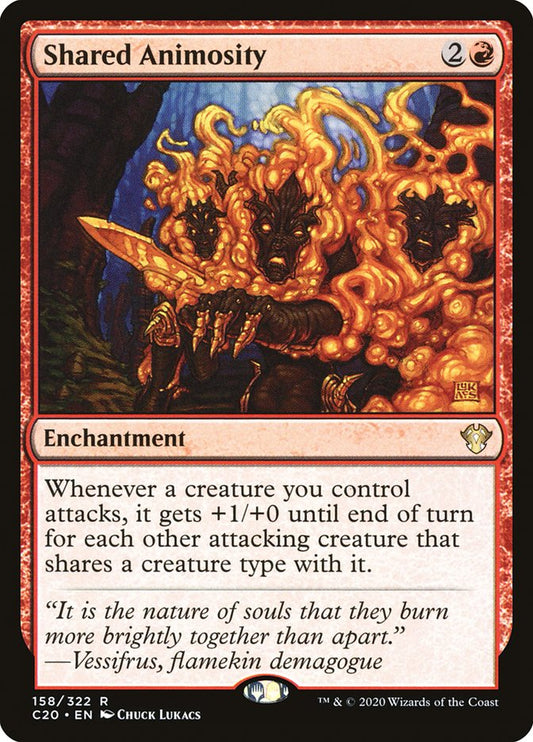 MTG Card Title: Shared Animosity C20/158