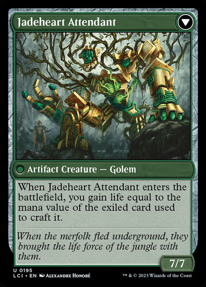 Jade Seedstones // Jadeheart Attendant LCI/195