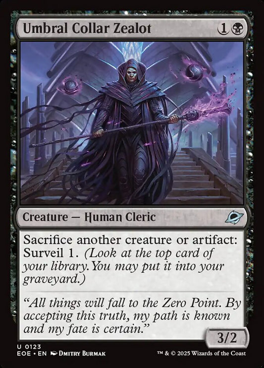 MTG Card Title: Umbral Collar Zealot EOE/123