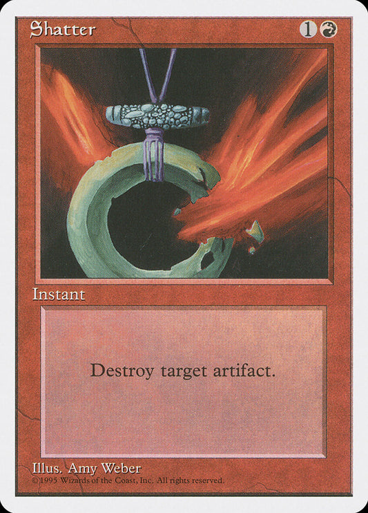MTG Card Title: Shatter 4ED/219