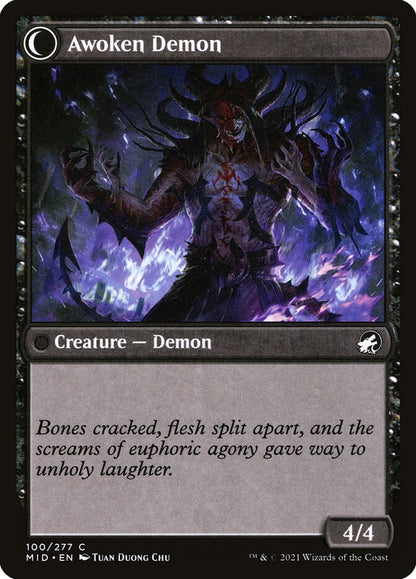 Ecstatic Awakener // Awoken Demon MID/100