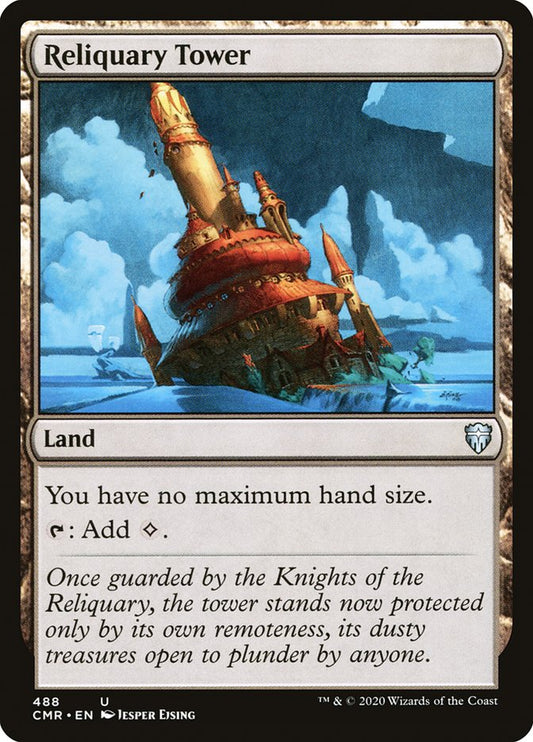 MTG Card Title: Reliquary Tower CMR/488