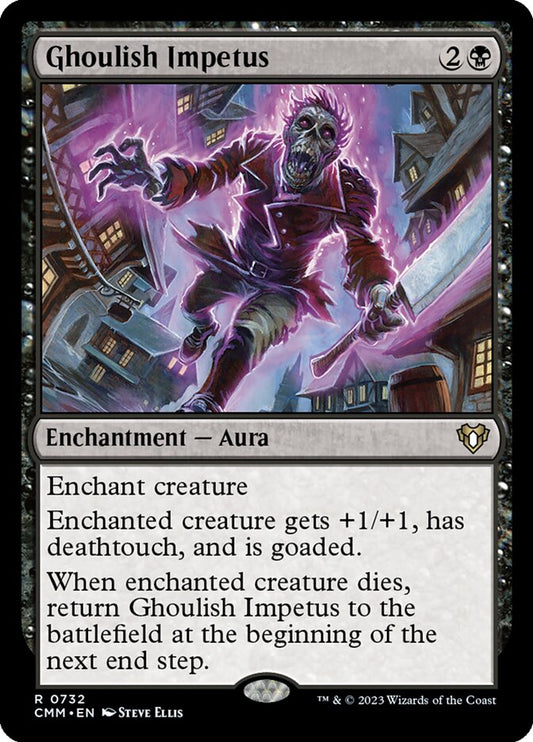 MTG Card Title: Ghoulish Impetus CMM/732