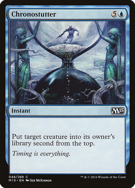 MTG Card Title: Chronostutter M15/48