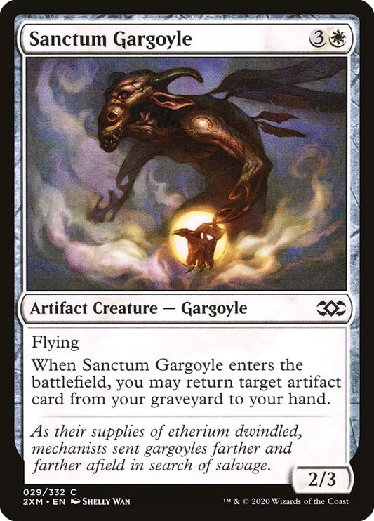 MTG Card Title: Sanctum Gargoyle 2XM/29