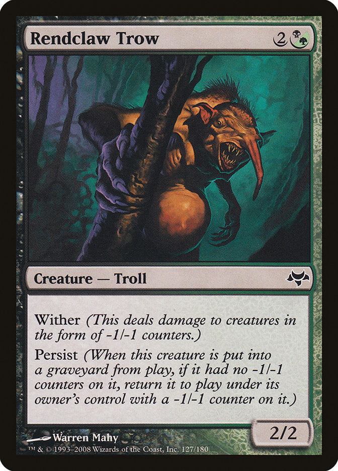 MTG Card Title: Rendclaw Trow EVE/127
