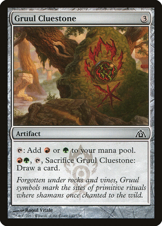 MTG Card Title: Gruul Cluestone DGM/140