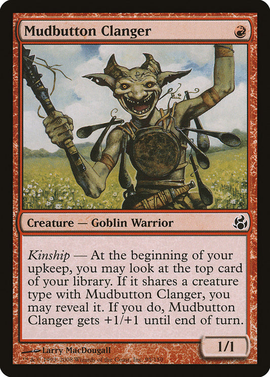 MTG Card Title: Mudbutton Clanger MOR/95