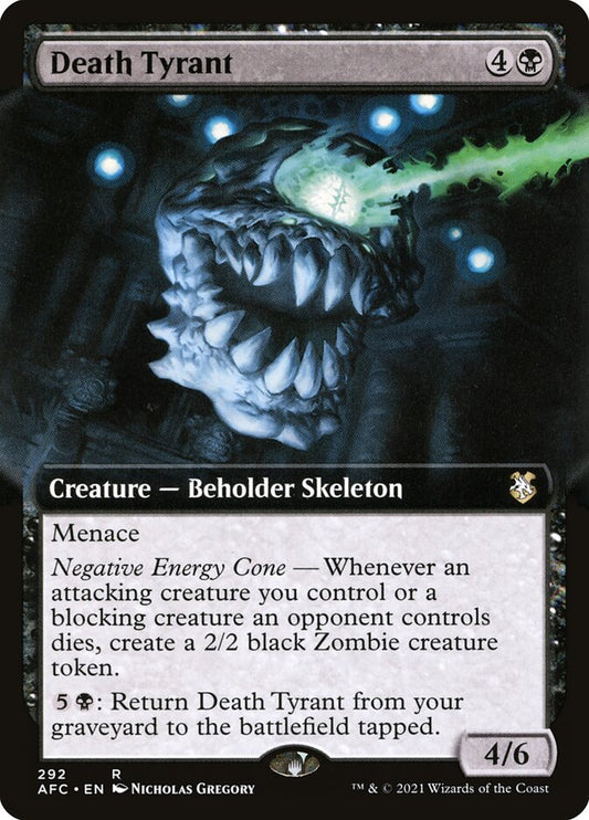 MTG Card Title: Death Tyrant AFC/292