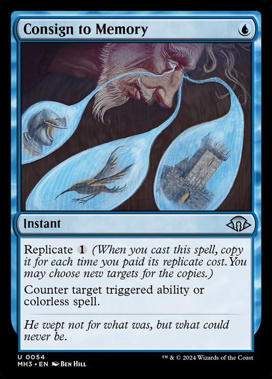 MTG Card Title: Consign to Memory MH3/54