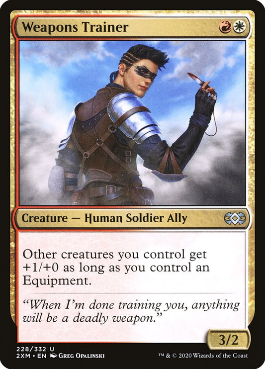 MTG Card Title: Weapons Trainer 2XM/228