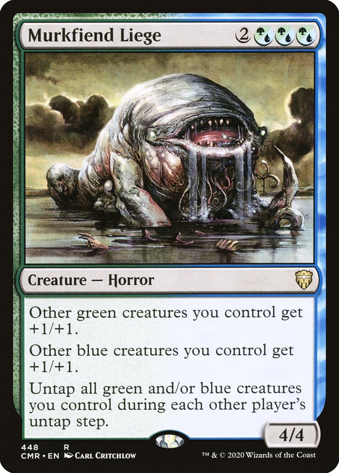 MTG Card Title: Murkfiend Liege CMR/448