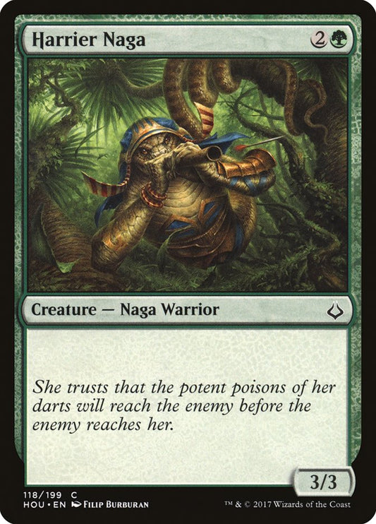 MTG Card Title: Harrier Naga HOU/118