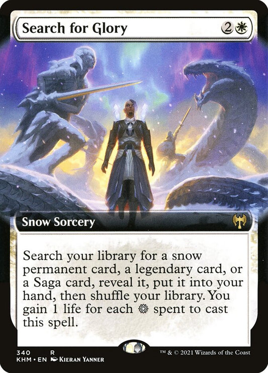 MTG Card Title: Search for Glory KHM/340