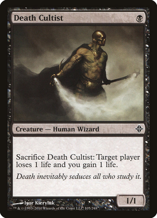 MTG Card Title: Death Cultist ROE/105