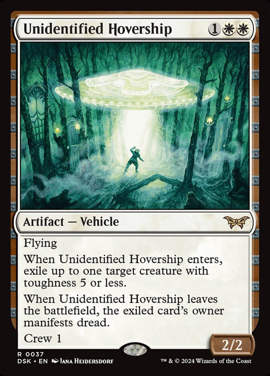 MTG Card Title: Unidentified Hovership DSK/37