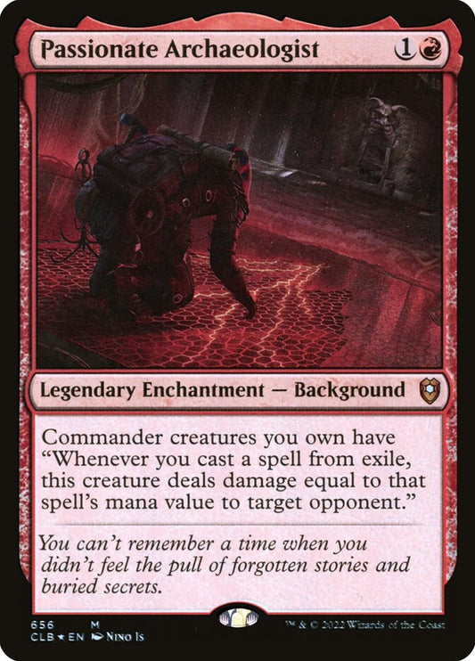 MTG Card Title: Passionate Archaeologist CLB/656