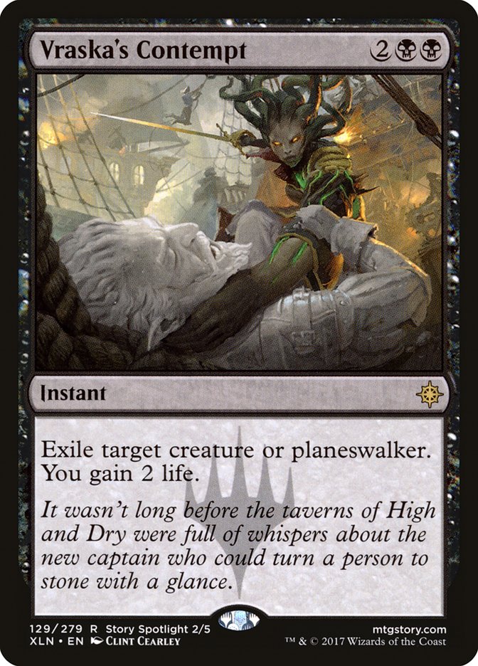 MTG Card Title: Vraska's Contempt XLN/129
