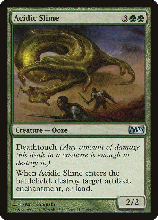 MTG Card Title: Acidic Slime M13/159