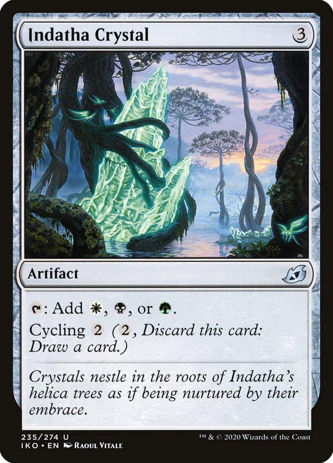 MTG Card Title: Indatha Crystal IKO/235
