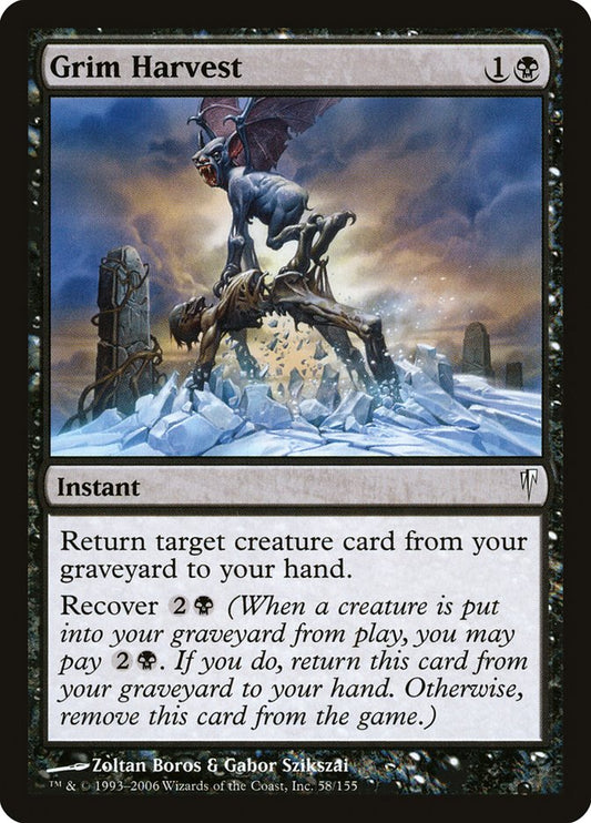 MTG Card Title: Grim Harvest CSP/58