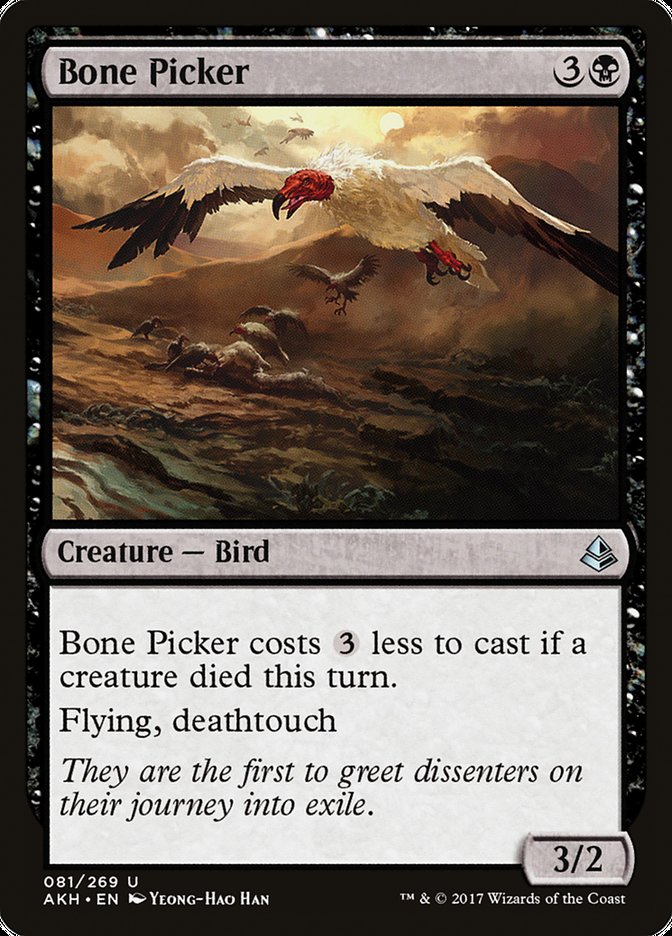 MTG Card Title: Bone Picker AKH/81