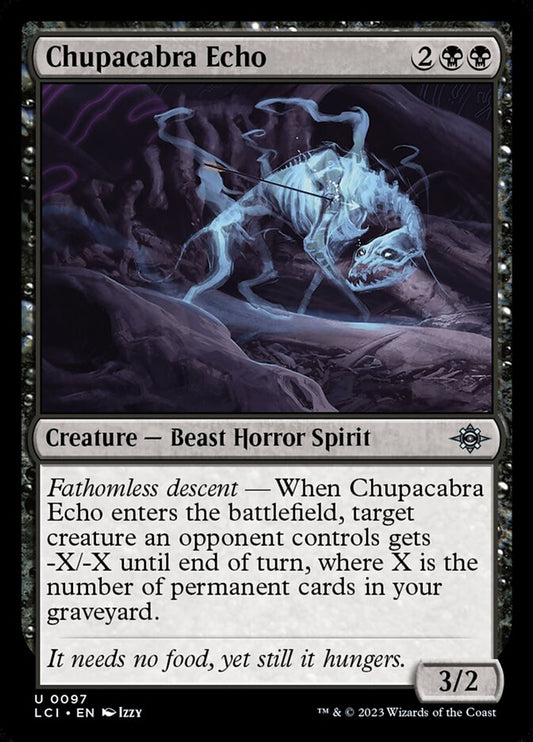 MTG Card Title: Chupacabra Echo LCI/97