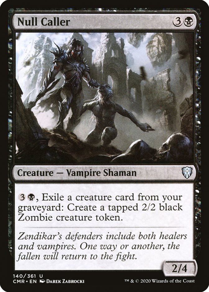 MTG Card Title: Null Caller CMR/140
