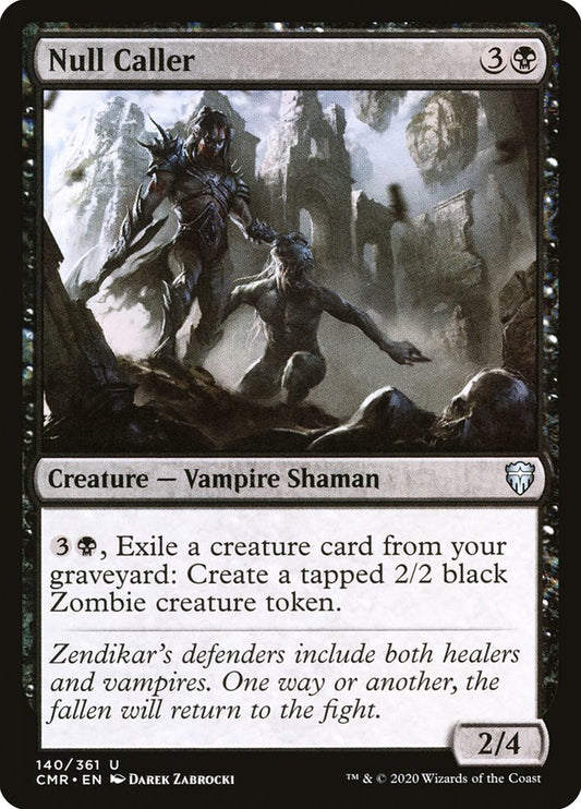 MTG Card Title: Null Caller CMR/140