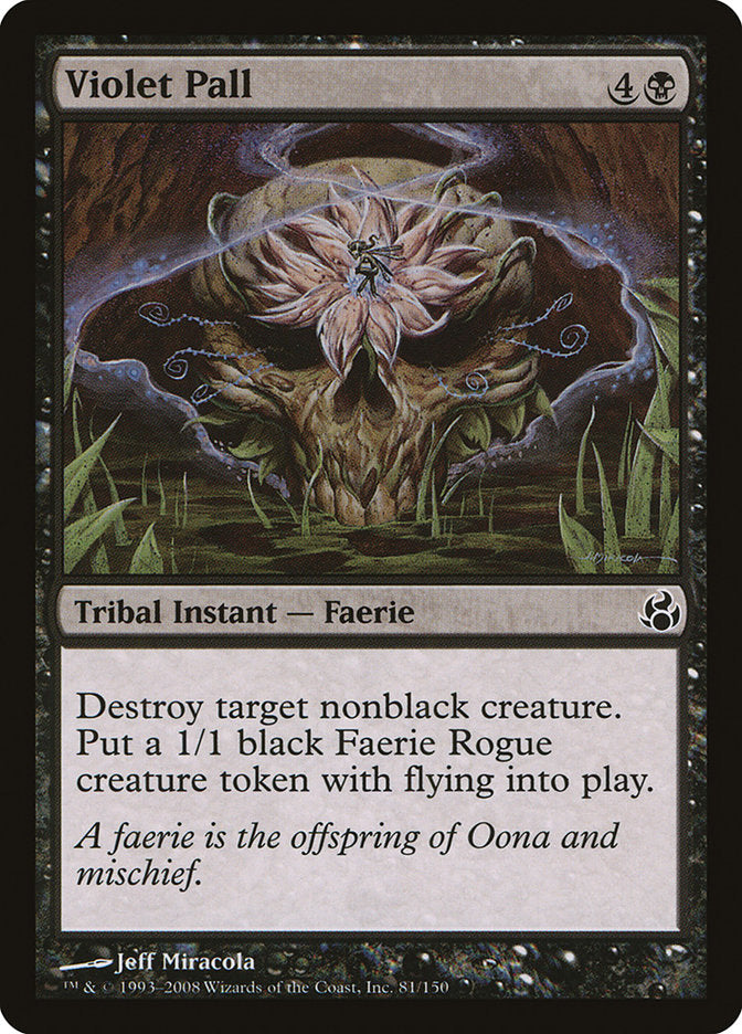 MTG Card Title: Violet Pall MOR/81