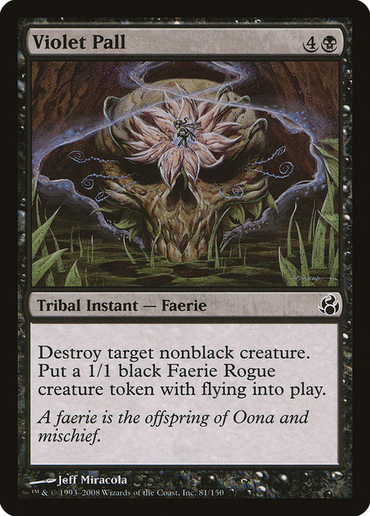 MTG Card Title: Violet Pall MOR/81