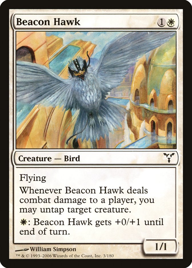 MTG Card Title: Beacon Hawk DIS/3
