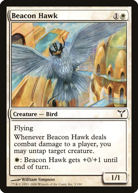 MTG Card Title: Beacon Hawk DIS/3