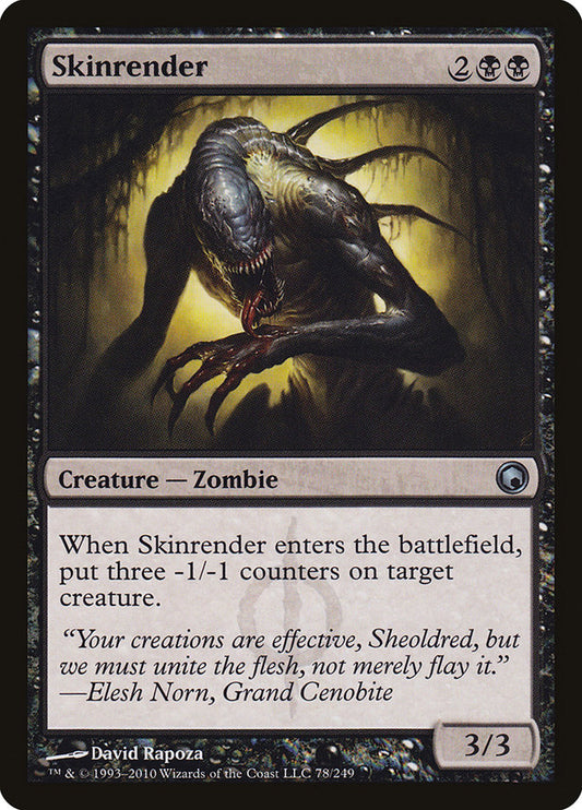MTG Card Title: Skinrender SOM/78