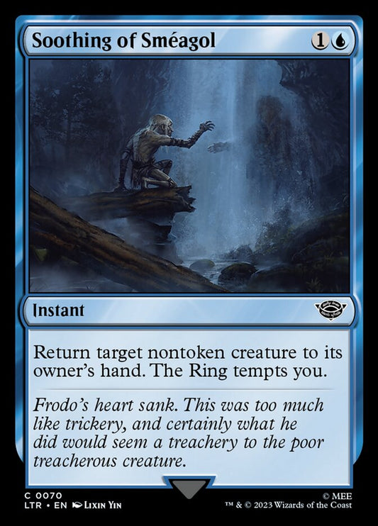 MTG Card Title: Soothing of Sméagol LTR/70