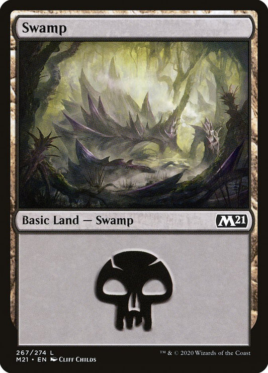 MTG Card Title: Swamp M21/267