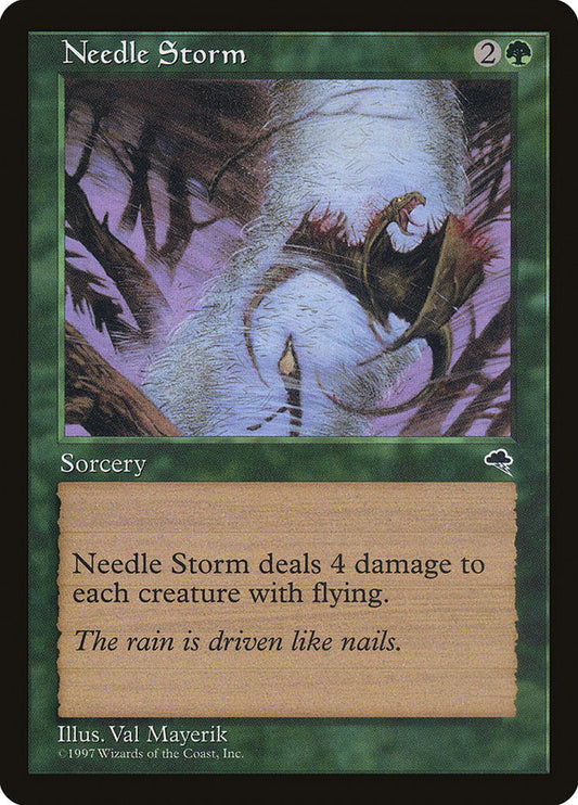 MTG Card Title: Needle Storm TMP/241