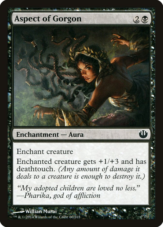MTG Card Title: Aspect of Gorgon JOU/60