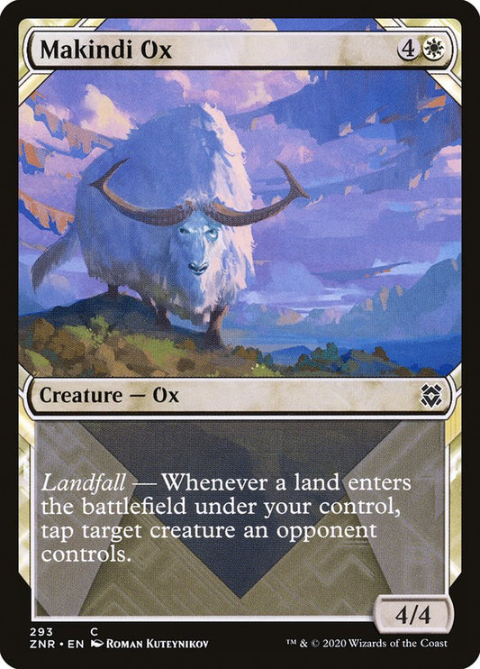 MTG Card Title: Makindi Ox ZNR/293