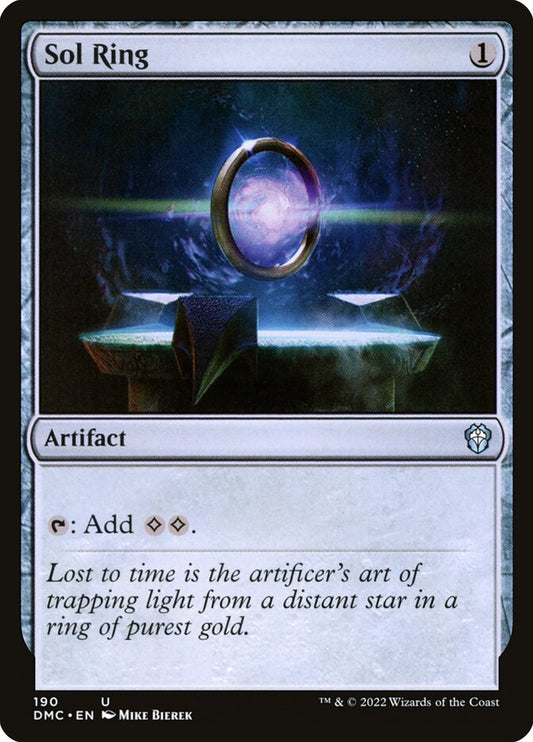 MTG Card Title: Sol Ring DMC/190