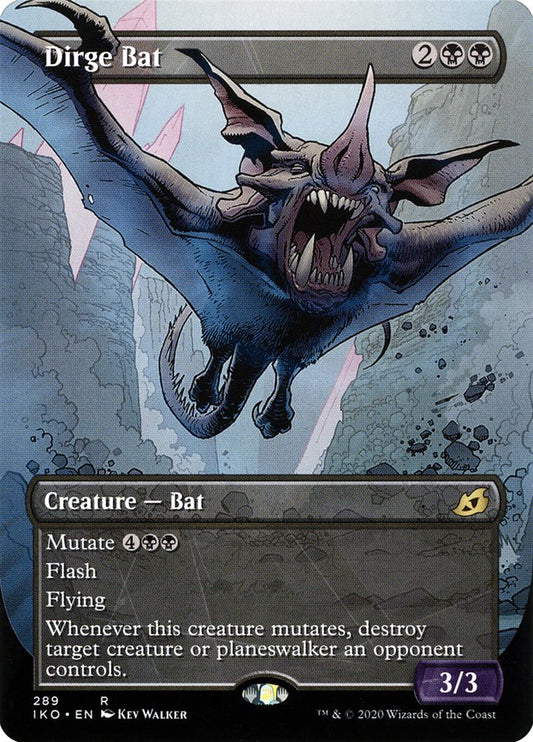MTG Card Title: Dirge Bat IKO/289