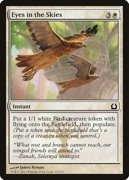 MTG Card Title: Eyes in the Skies RTR/10
