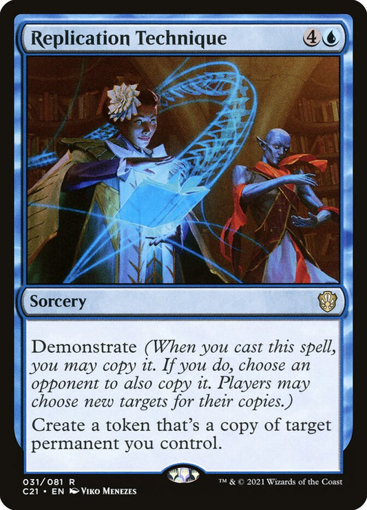 MTG Card Title: Replication Technique C21/31