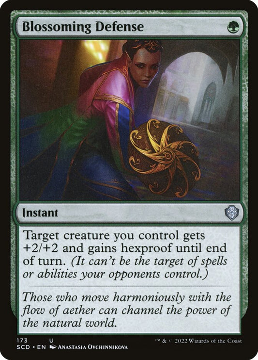MTG Card Title: Blossoming Defense SCD/173