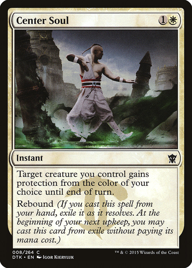 MTG Card Title: Center Soul DTK/8