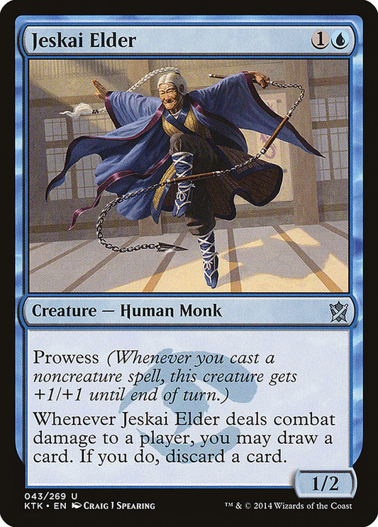 MTG Card Title: Jeskai Elder KTK/43